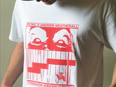 Andrew Weatherall Tour T-Shirt (White) photo 