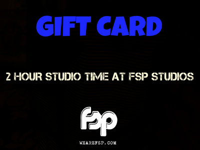 2 hours of studio time (GIFT CARD) main photo