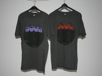 “vortex logo design” t-shirt (purple/orange) main photo