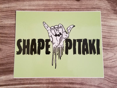 Zombie Shaka sticker main photo