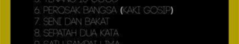 Sepatah Dua Kata Putera Bertopeng