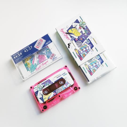 カセットプレーヤーNIGHT TEMPO ´NIGHTY TAPE´限定値下げ-