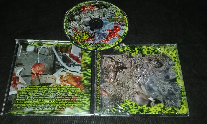VOMITOMA: The Abortuary - CD | Rotten Foetus Records | Cemiterio