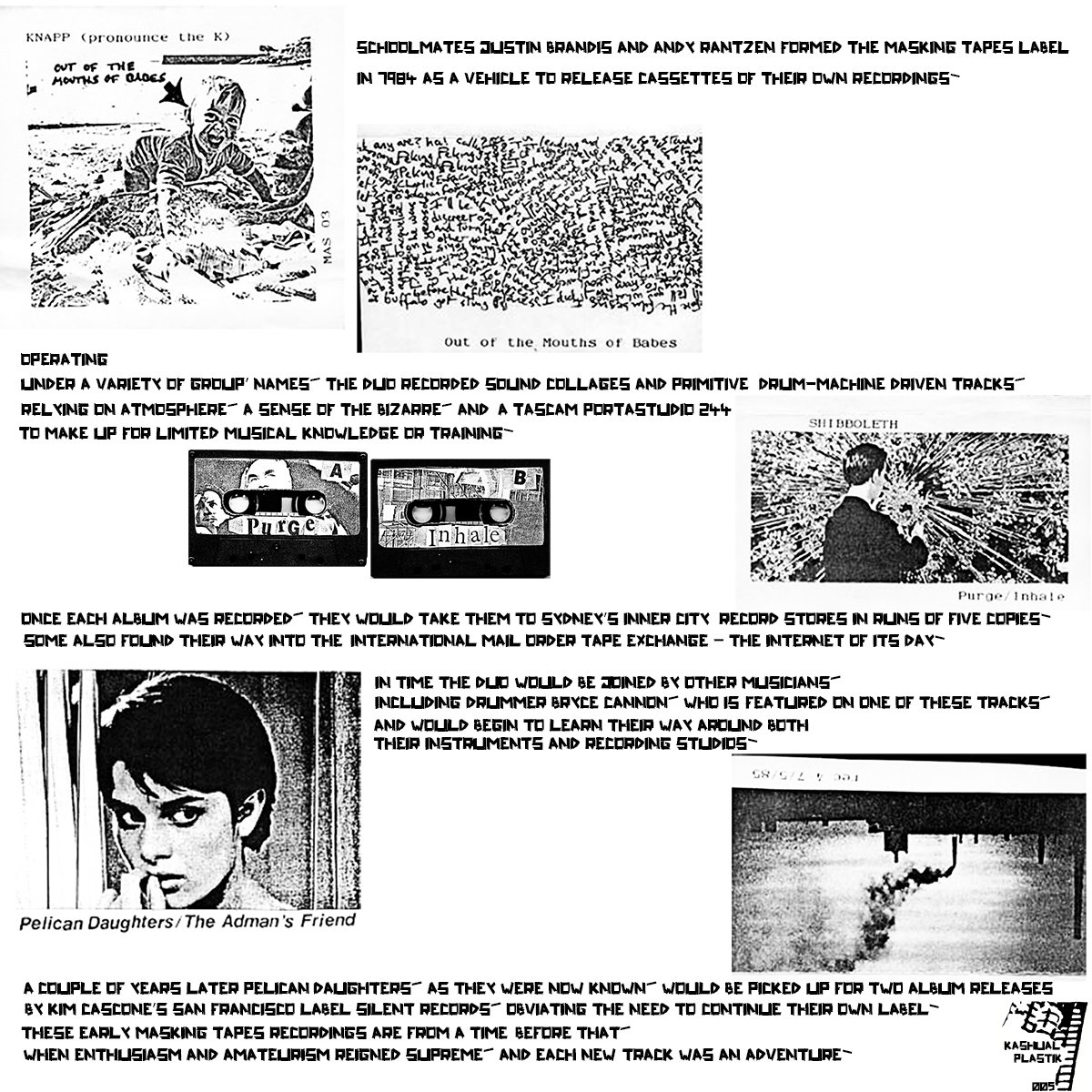 V.A. South A collection of rare and unreleased Masking Tapes Recordings 1984 1986