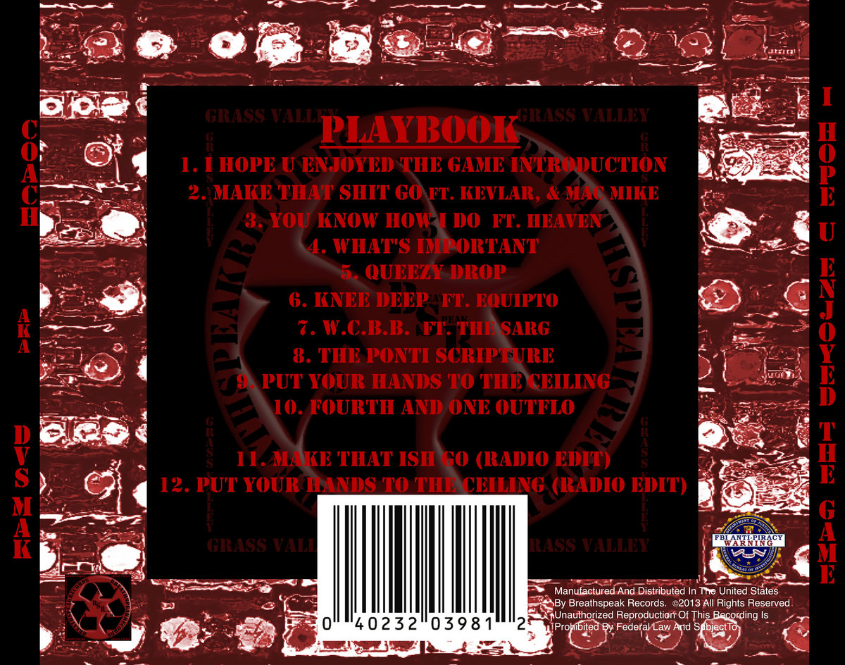 Put Your Hands To The Ceiling Radio Edit Coach Aka Dvs Mak