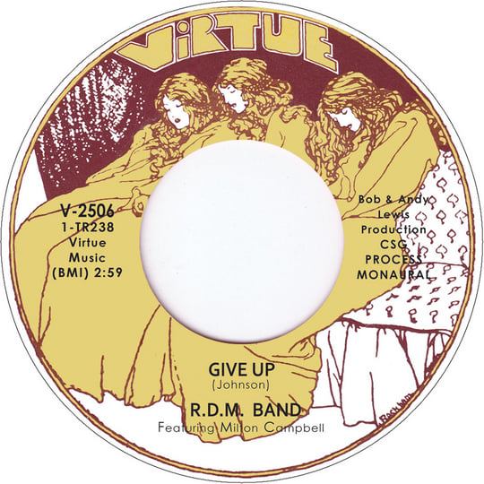 Give Up | R.D.M. BAND | Tramp Records 45s