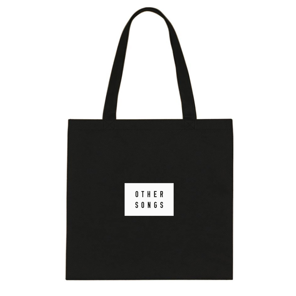 Records are a Sound Purchase - Record Tote Bag (Black) — White Label Vinyl