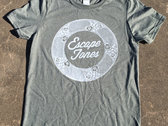 Escape Tones Floral Logo Tee photo 