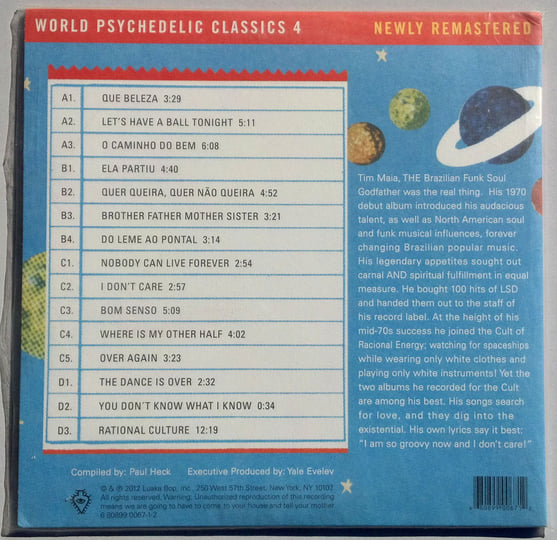 World Psychedelic Classics 4: Nobody Can Live Forever – The