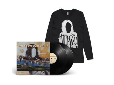 WINSTON SURFSHIRT - WOBBLY LONGSLEEVE & SPONGECAKE VINYL BUNDLE main photo