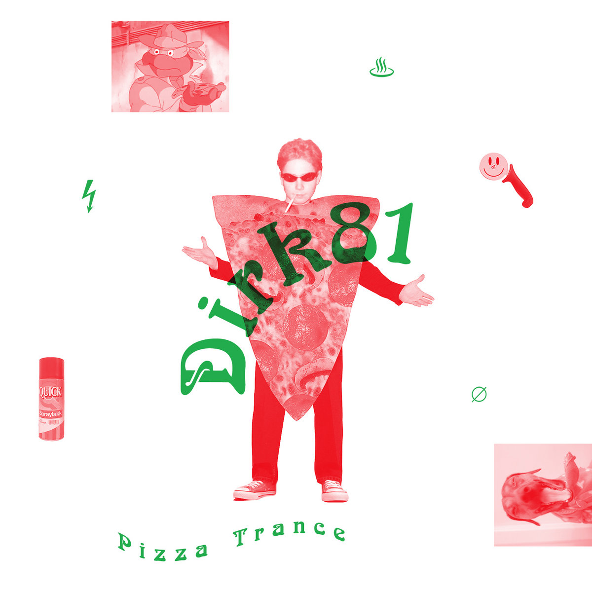 トップス PIZZA BST AXN Pizza Box Black & White Battle Damage TMNT Figures 4