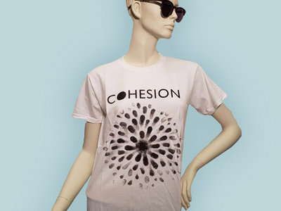 COHESION Fingerprint T-shirt (White) main photo
