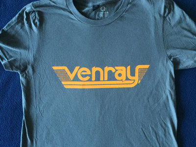Venray Logo T-shirt (orange on gray) - SOLD OUT main photo