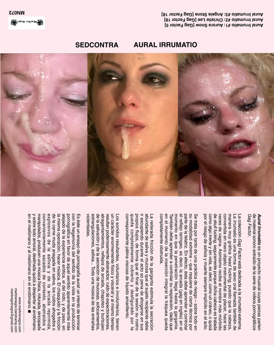 Aural Irrumatio | SEDCONTRA | Marbre Negre
