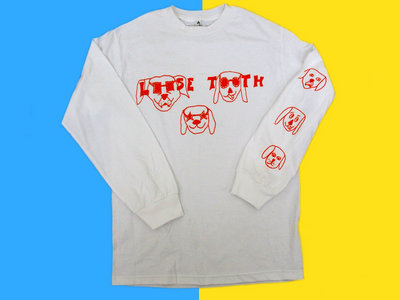 LOOSE TOOTH Long Sleeve TSHIRT (WHITE) *ONLY SIZE M LEFT* main photo