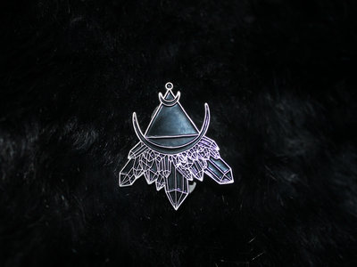 Witch Bottle logo enamel pin main photo