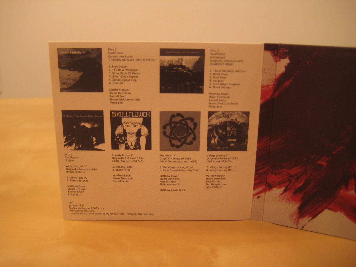 Carved Into Roses/Infinityland/Singles | Skullflower | VHF