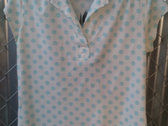 Cute Polka Dot Shirt (White and Blue) - UNIQUE PIECES  - SOLD OUT photo 