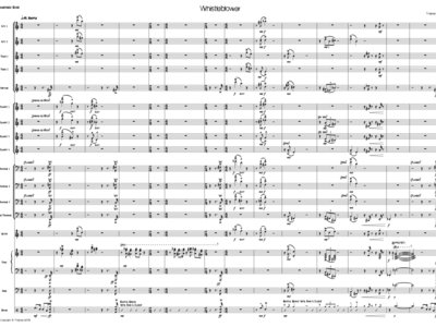 'Whistleblower' - Conductor's Score main photo