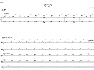 'Mystery Dog' - Full Score and Instrumental Parts main photo