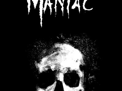 Maniac "black skull" T-shirt main photo