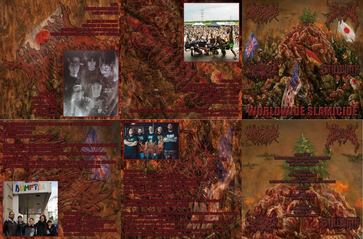 洋楽 Civilized Savages / Armageddon Bodies World Wide Slamicide | CREPITATION - SPLATTERED - GOREVENT