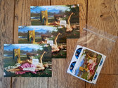 Limited edition 3 postcards and 8 stickers photo 
