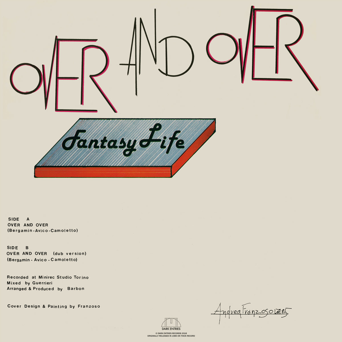 ITALO名盤 FANTASY LIFE / OVER AND OVER