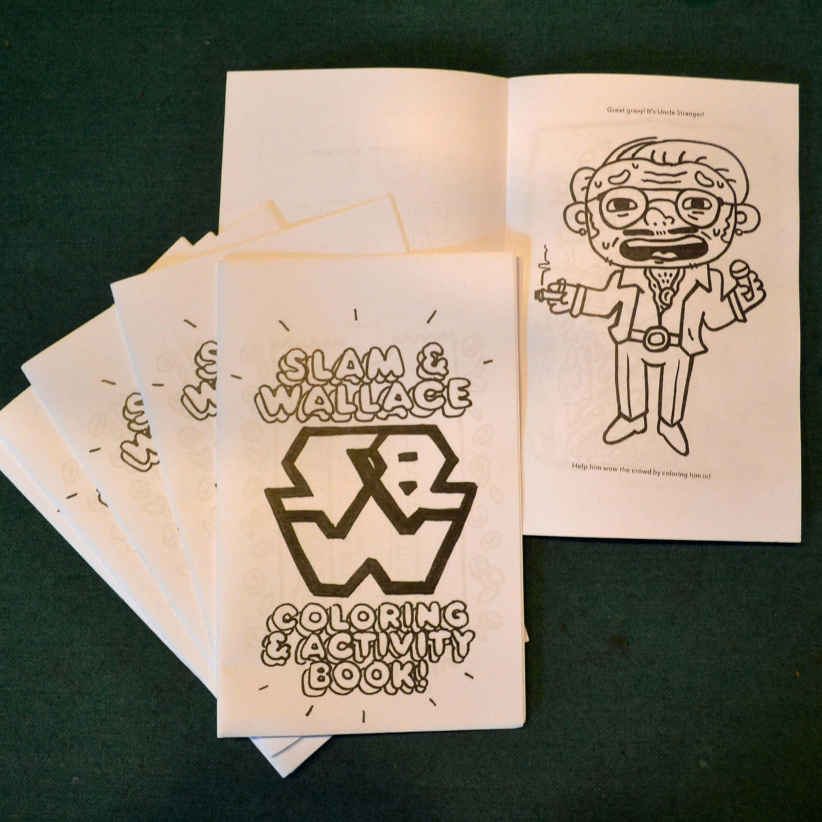 Download S W Coloring Book Zine Slam Wallace