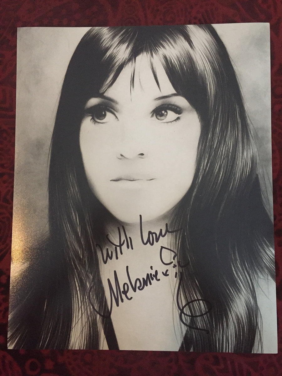Signed photo Melanie eyes ~ Limited Edition | Melanie
