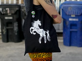 Pony Sweat - Logo Tote Bag - Black photo 