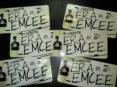 "Limited Edition" "Era Of An Emcee" License Plate main photo