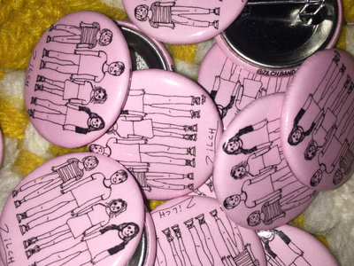 Pink doodle buttons ! main photo