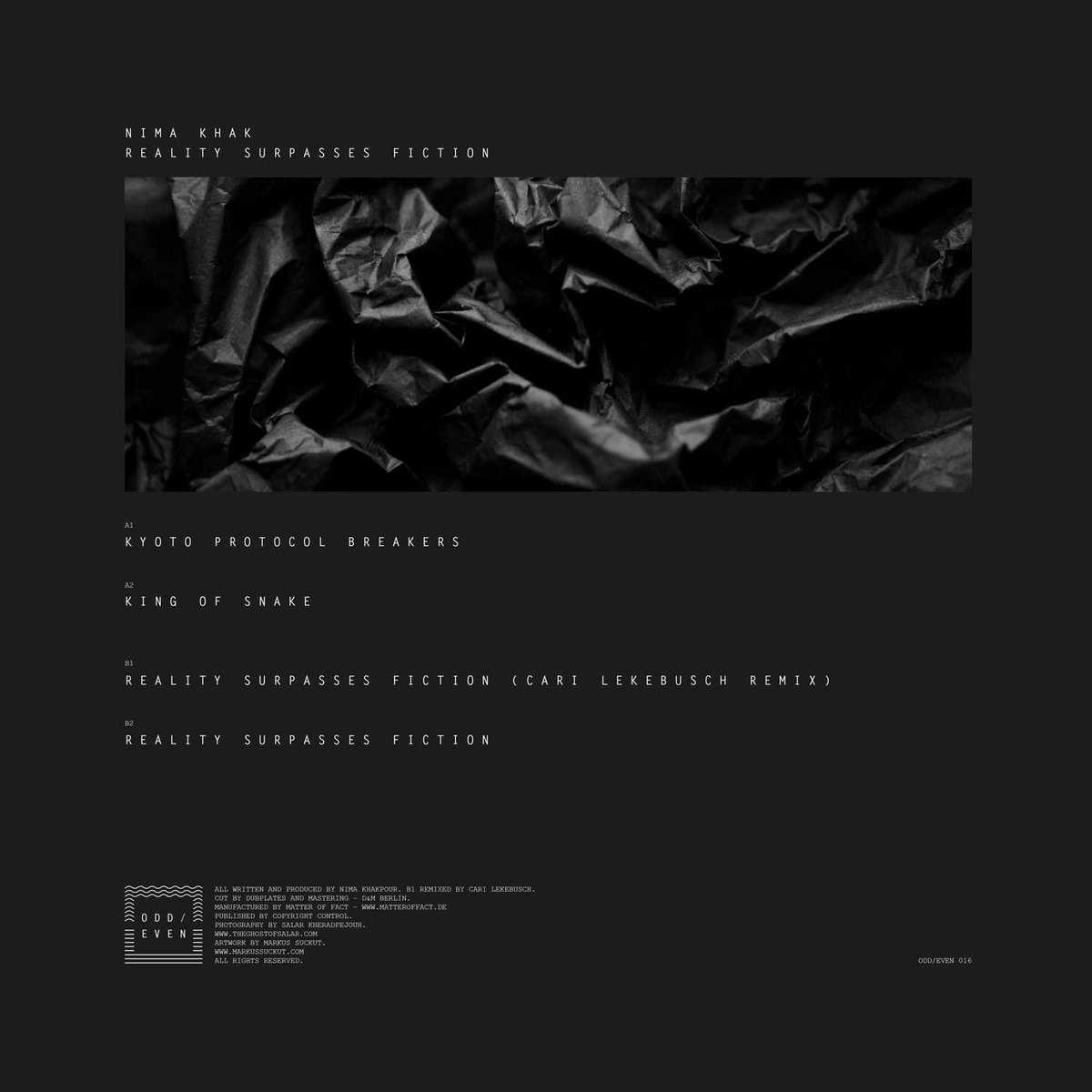 Reality Surpasses Fiction Nima Khak Odd Even