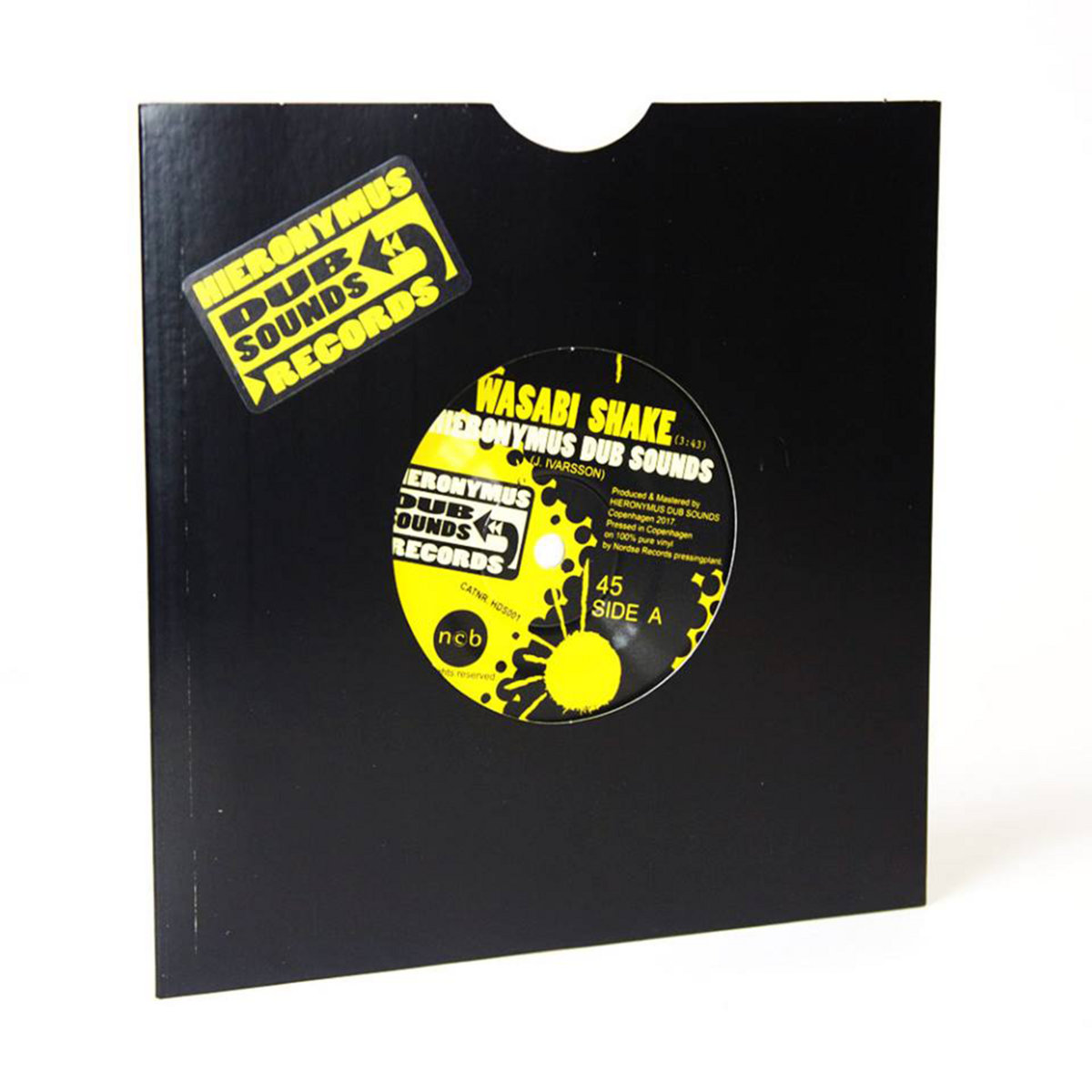 Hieronymus Dub Sounds - Wasabi Shake (7" clear-vinyl + Digital (Distribution Item) | rohs!