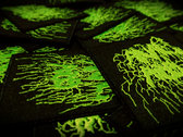 Embroidered logo patch (green) photo 