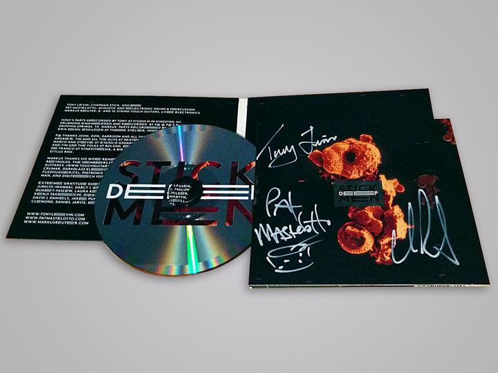 Tony Levin – Stick Man（直筆サイン入りCD） a8daaf34030f9d2a2c1b06be980a9a