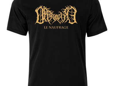 Black T-Shirt - OPPROBRE "Le Naufrage" main photo