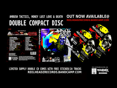 MONEY LUST LOVE & DEATH, AMBUSH TACTICS double CD main photo