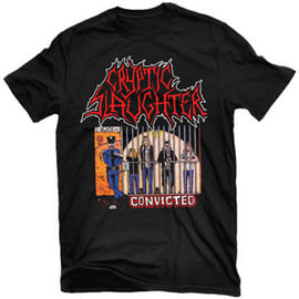Cryptic Slaughter - Convicted T-Shirt, image 1