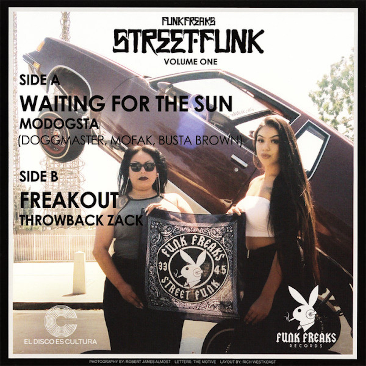 洋楽 FUNKFREAKS STREETFUNK volume one Modogsta / Throwback Zack - Street-Funk Volume One (7