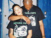 BABE SLAYER NO LOVE IN THE CITY T-SHIRT photo 