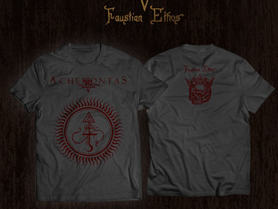 Acherontas - Faustian Ethos Gray T-shirt main photo