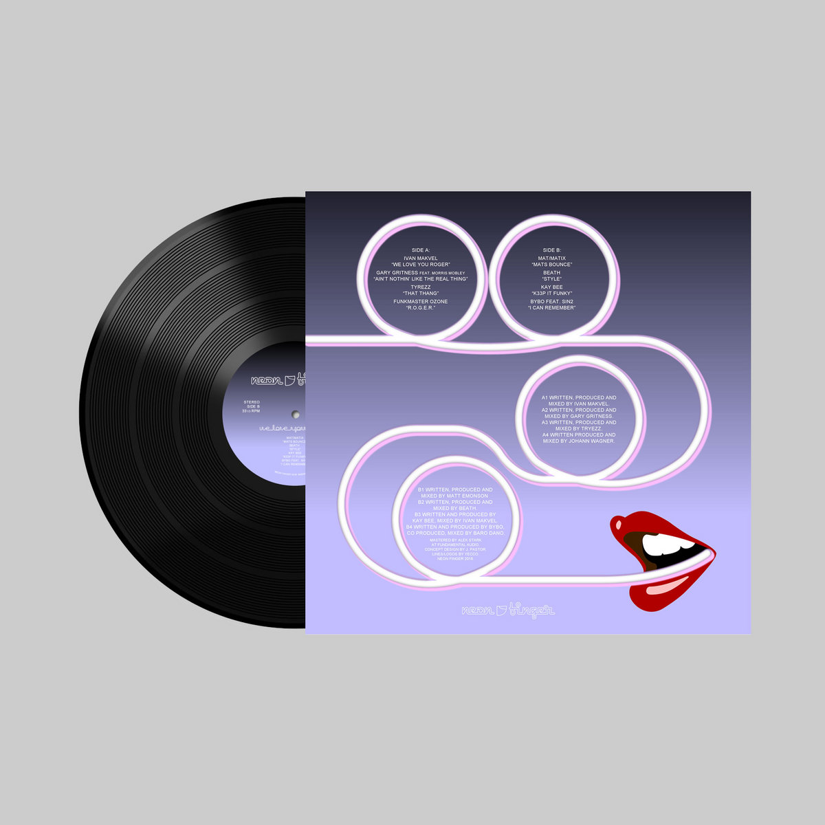 We Love You Roger Various Artists Neon Finger