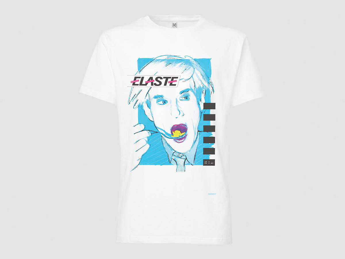 Elaste Andy Warhol T-Shirt | Compost Records