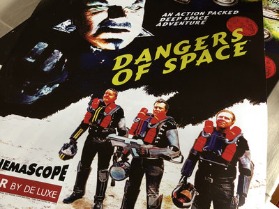 Dangers of Space - Movie poster + complete digital single main photo