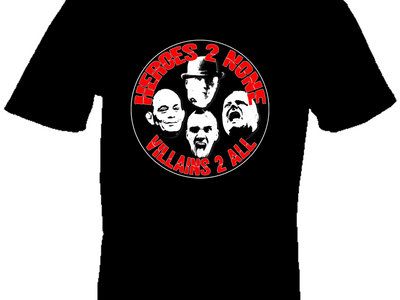 Villains 2 All black T-shirt main photo