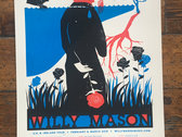 Willy Mason UK/IRE tour art print photo 
