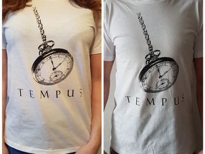 Clock T-shirt (white) main photo