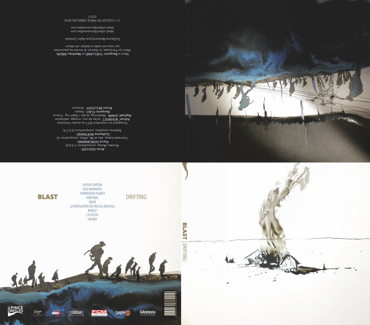 Drifting Blast Label Pince Oreilles